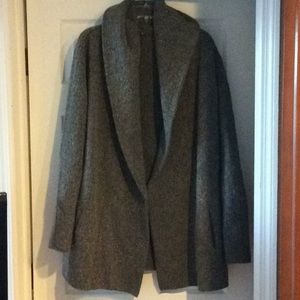 Vince Sweater Coat w/Hood Size M